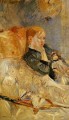 Kleines Mädchen mit einer Puppe Berthe Morisot